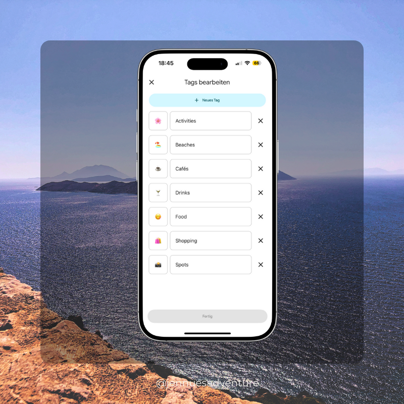 Google Maps Rhodos (Griechenland)