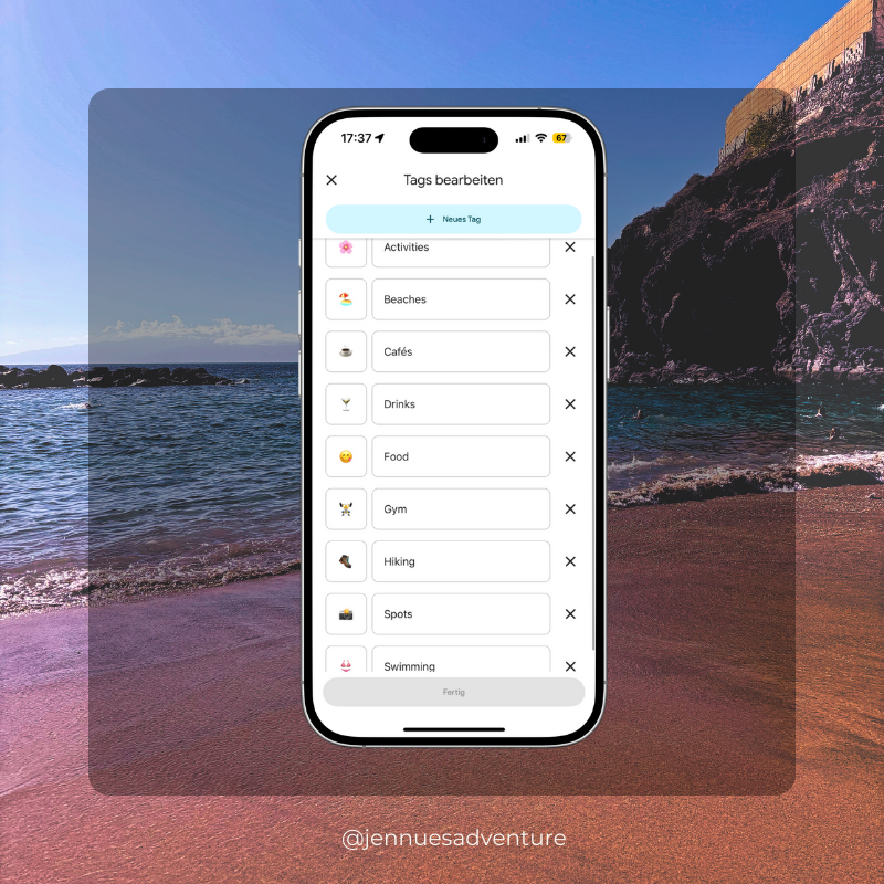 Google Maps Teneriffa (Spanien)