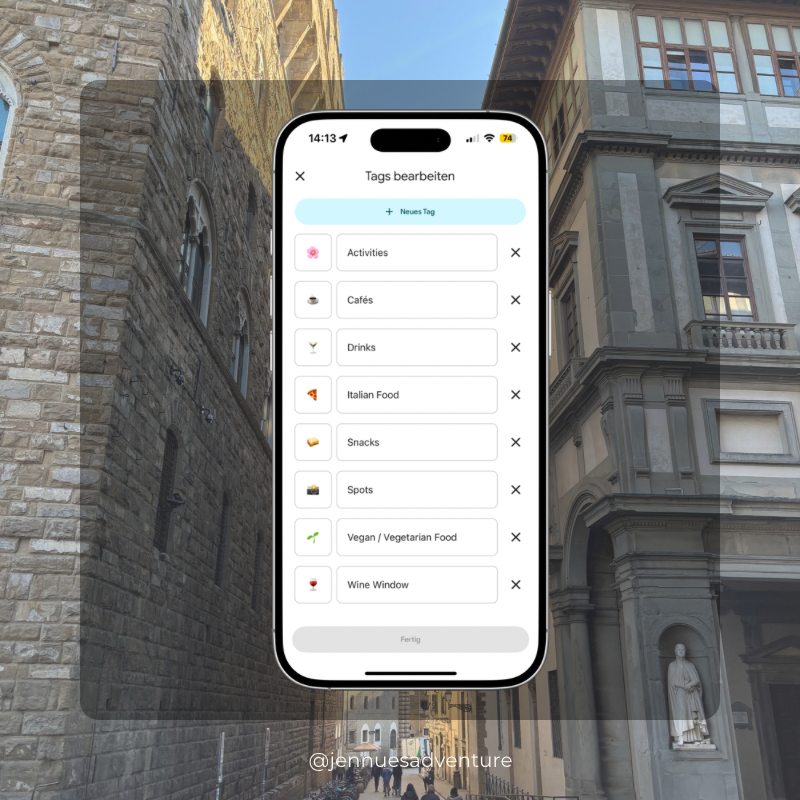 Google Maps Florenz (Italien)