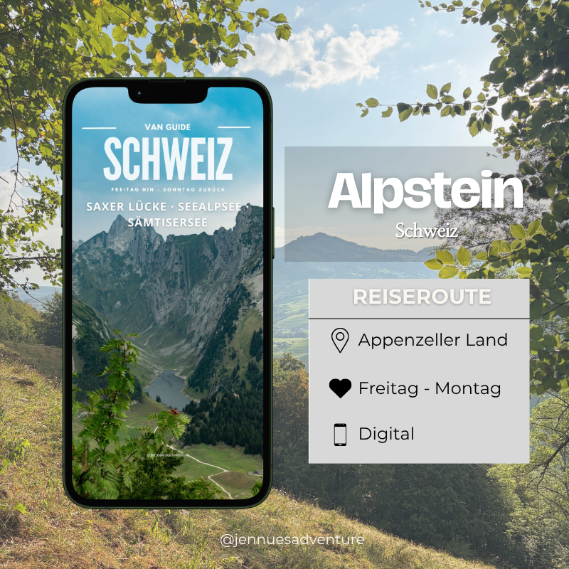 Van Guide Schweiz: Wochenend-Route Alpstein