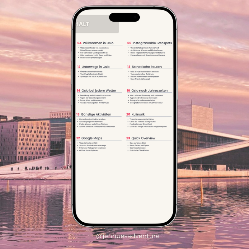 Oslo (Norwegen) - Instagram City Guide