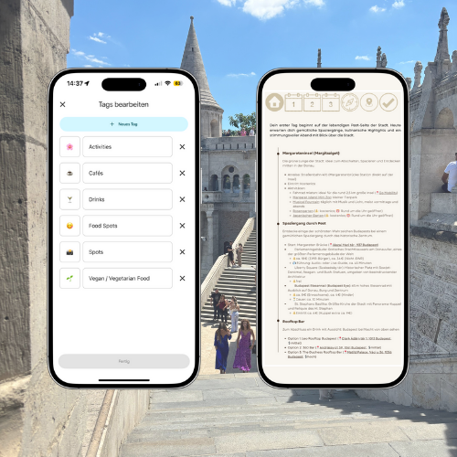 Budapest Bundle – 3 Tage Reiseplan + Google Maps