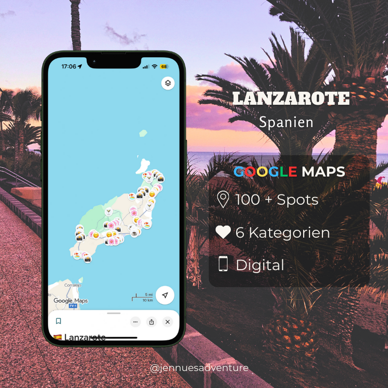 Google Maps Lanzarote (Spanien)