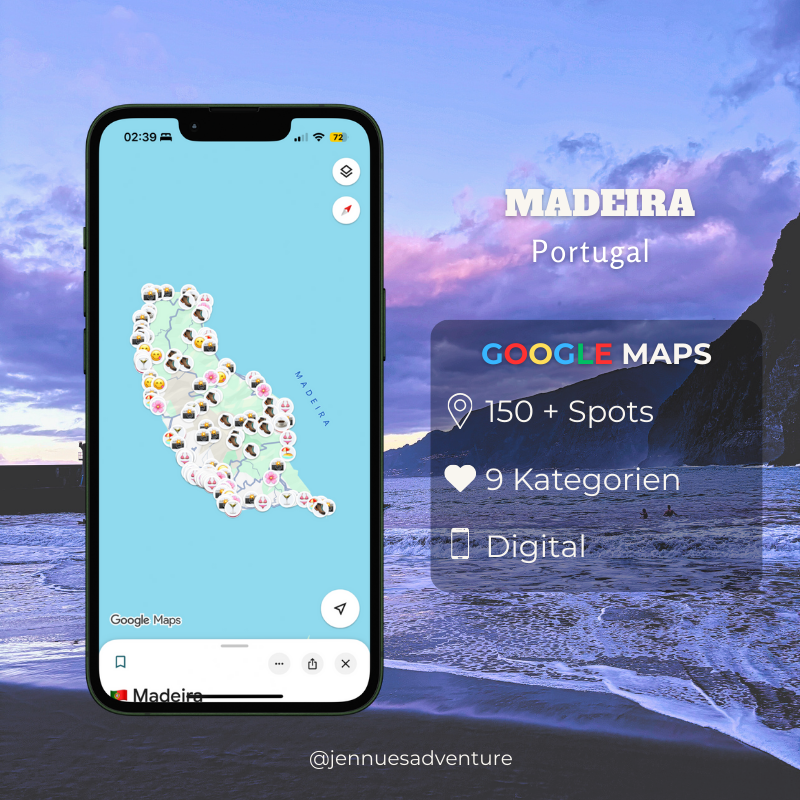 Google Maps Madeira (Portugal)