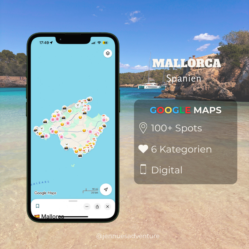 Google Maps Mallorca (Spanien)