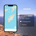 Google Maps Rhodos (Griechenland)