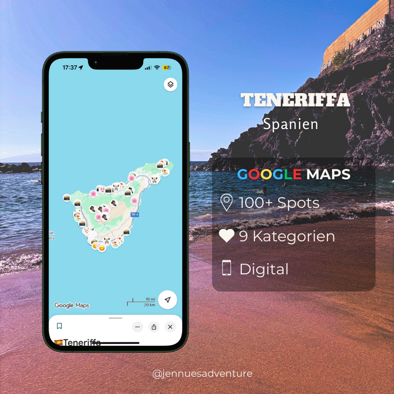 Google Maps Teneriffa (Spanien)